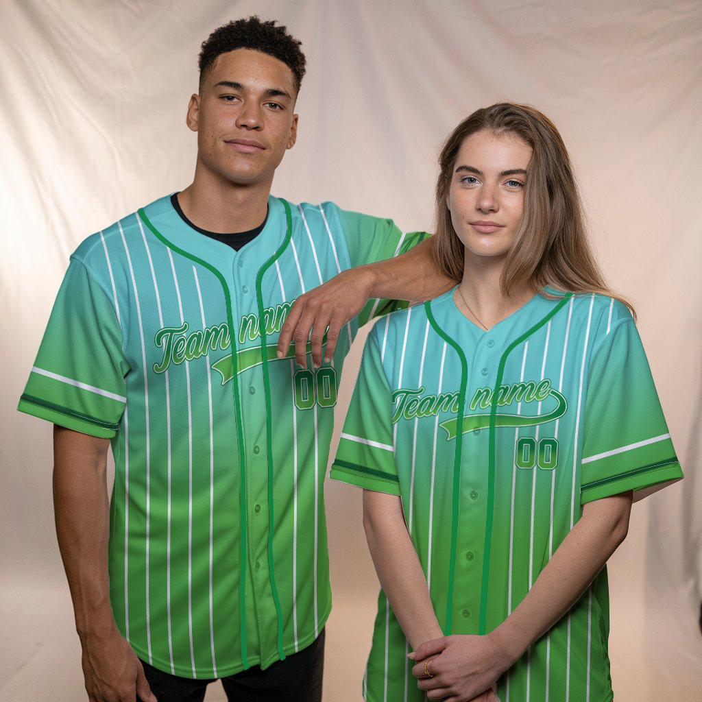 Custom Neon Green Galaxy Baseball Jersey Uniforms