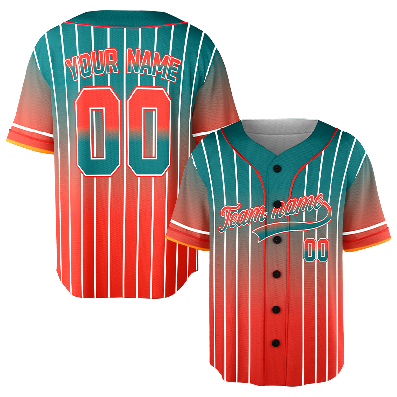 Custom Neon Orange Galaxy Baseball Jersey Uniforms