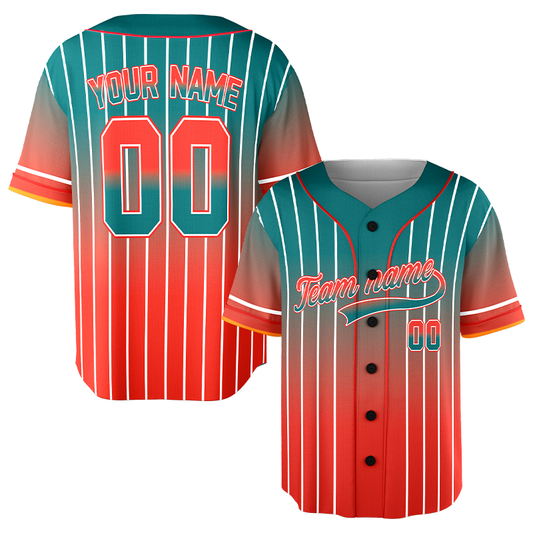 Custom Neon Orange Galaxy Baseball Jersey Uniforms