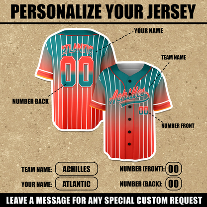 Custom Neon Orange Galaxy Baseball Jersey Uniforms